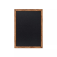 Europel tableau noir mural avec cadre 60 x 84 cm naturel 226990