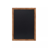 Europel tableau noir mural avec cadre 60 x 84 cm naturel