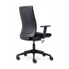 Euroseats Canillo chaisse de bureau tissu (avec accoudoirs) - noir  205876 - 4