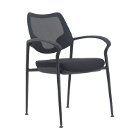 Euroseats Curve chaise de conférence - noir 205805