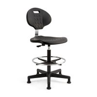 Euroseats Tarente chaise de bureau grande taille - noir 205794