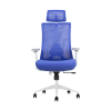 Euroseats Verona chaise de bureau - bleu 01.VER.WH.BLUE 205880 - 2
