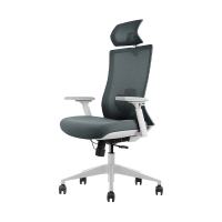 Euroseats Verona chaise de bureau - gris 01.VER.WH.GREY 205882