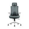 Euroseats Verona chaise de bureau - gris 01.VER.WH.GREY 205882 - 2
