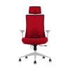 Euroseats Verona chaise de bureau - rouge 01.VER.WH.RED 205884 - 2