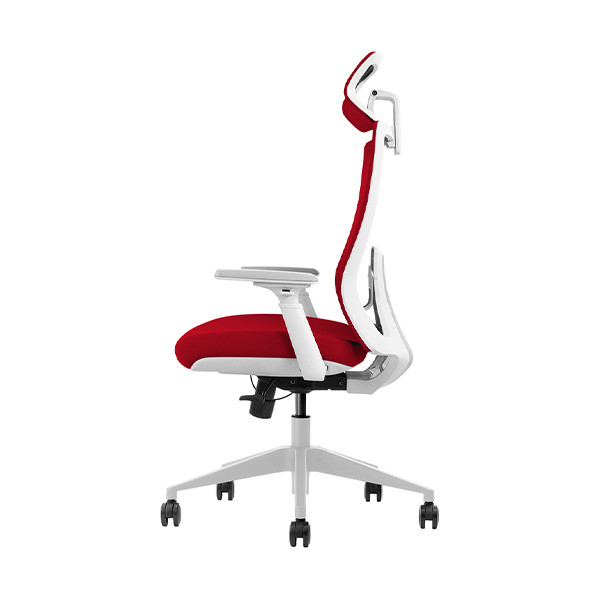 Euroseats Verona chaise de bureau - rouge 01.VER.WH.RED 205884 - 3