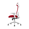 Euroseats Verona chaise de bureau - rouge 01.VER.WH.RED 205884 - 3