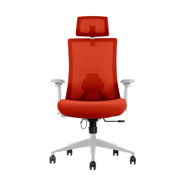 Euroseats Verona chaise de bureau orange 01.VER.WH.ORANGE 205883 - 2