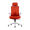 Euroseats Verona chaise de bureau orange 01.VER.WH.ORANGE 205883 - 2