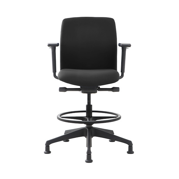 Euroseats Vigo chaise de comptoir - noir VIG.L01 205878 - 2
