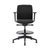 Euroseats Vigo chaise de comptoir - noir VIG.L01 205878 - 2