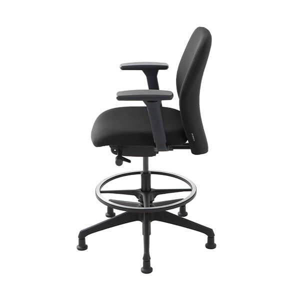 Euroseats Vigo chaise de comptoir - noir VIG.L01 205878 - 3