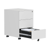 Euroseats caisson mobile (avec 3 tiroirs identiques) - blanc 205911 - 4