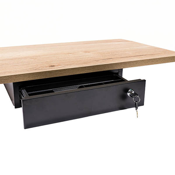 Euroseats tiroir personnel 390 x 295 x 90 mm - noir 205798 - 5