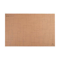 Exacompta Eterneco sous-main 58,5 x 38,5 cm - marron 60147D 404097