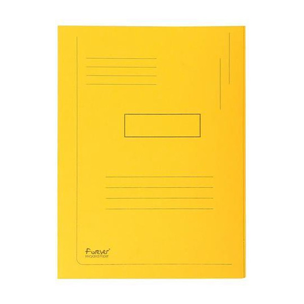 Exacompta Forever chemise dossier A4 (50 pièces) - jaune 445009E 404454 - 1