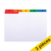 Offre: 3x Exacompta intercalaires 148 x 117 mm A6 (1 lot) - blanc 404083 - 1