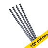 Offre : 4x Exacompta Serodo baguettes à relier 3 mm (25 pièces) - noir 407289 - 1