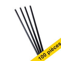 Offre : 4x Exacompta Serodo bandes à relier 9 mm (25 pièces) - noir