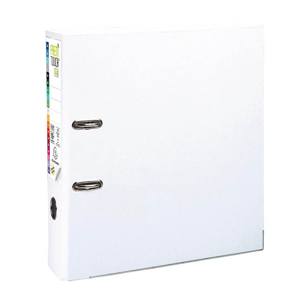 Exacompta Prem'Touch classeur A4 PP 80 mm - blanc 404476 - 1
