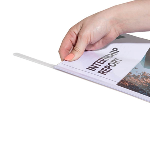 Exacompta Serodo baguettes à relier 3 mm (25 pièces) - transparent 407280 - 4