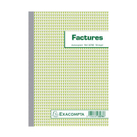 Exacompta bloc de factures autocopiant (duplicata) 210 x 148 mm (50 feuilles) 404607