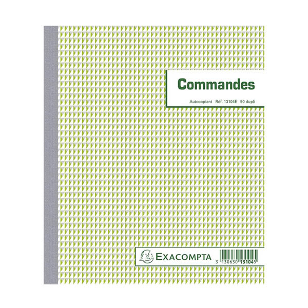 Exacompta carnet de commandes autocopiant (duplicata) 50 feuilles 404591 - 1