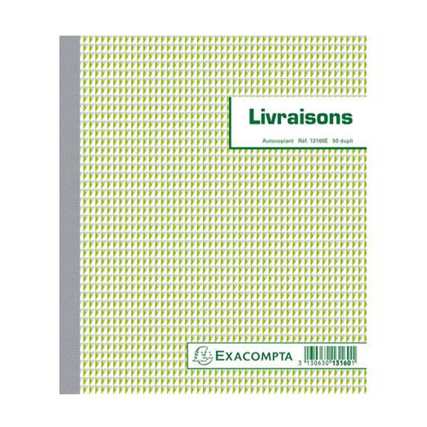 Exacompta carnet de livraison autocopiant (duplicata) 50 feuilles 404594 - 1