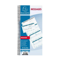 Exacompta carnet de messages autocopiant (50 feuilles) 404613