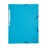 Exacompta chemise à élastique en carton lustré A4 - turquoise 55519E 404027