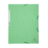 Exacompta chemise à élastique en carton lustré A4 - vert tilleul 55513E 404026