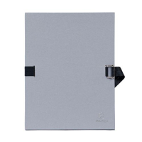 Exacompta chemise à dos extensible A4 (10 pièces) - gris 730E 404462