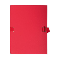 Exacompta chemise à dos extensible A4 (10 pièces) - rouge 725E 404463