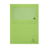 Exacompta chemise à fenêtre A4 (100 pièces) - vert