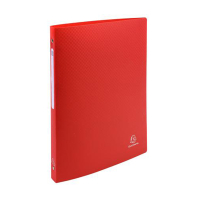Exacompta classeur à 4 anneaux en O (15 mm) - rouge 51195E 404448