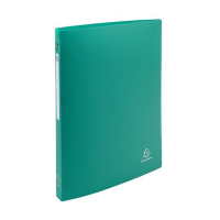 Exacompta classeur à 4 anneaux en O (15 mm) - vert 51183E 404447