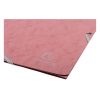 Exacompta farde à élastique en carton lustré A4 - vieux rose 55276E 404162 - 4