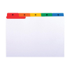 Exacompta intercalaires 148 x 117 mm A6 (1 lot) - blanc