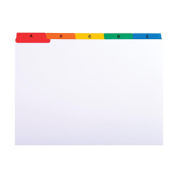 Exacompta intercalaires  210 x 160 mm A5 (1 lot) - blanc 13998E 404080