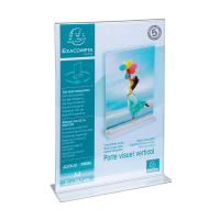 Exacompta porte-brochures avec pied en T A4 404541