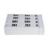 Exacompta tickets de vestiaire (triplicata) 50 pièces - blanc 404587 - 1