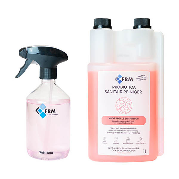 FRM kit de démarragge : nettoyant sanitaire probiotique + flacon pulvérisateur sanitaire SFR00165 - 1