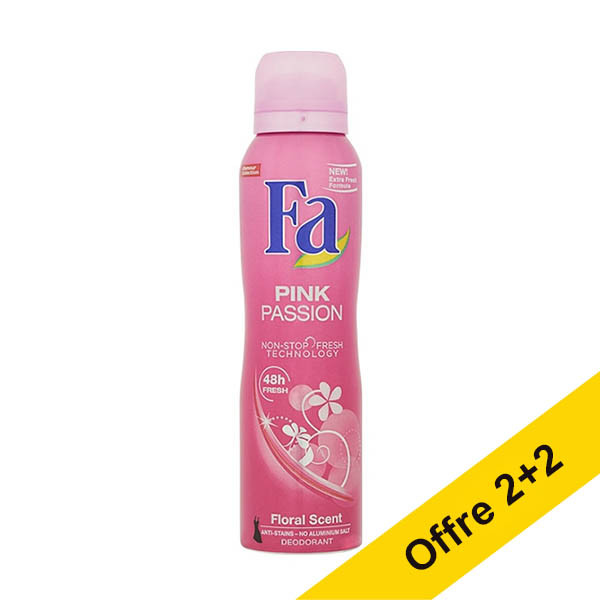 Offre : 4x Fa Pink Passion déodorant (150 ml) SFA06253 - 1