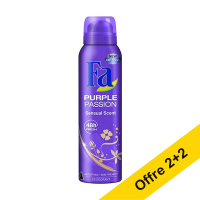 Offre : 4x Fa Purple Passion spray déodorant (150 ml)