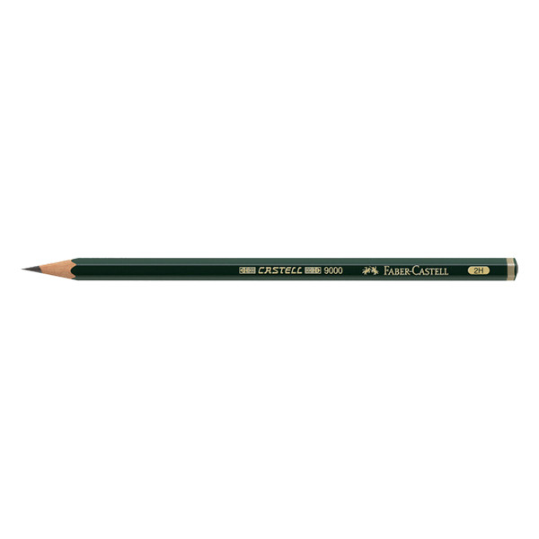 Faber-Castell 9000 crayon (2H) FC-119012 220207 - 1
