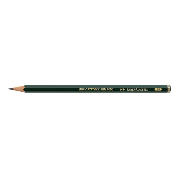Faber-Castell 9000 crayon (2H) FC-119012 220207 - 1