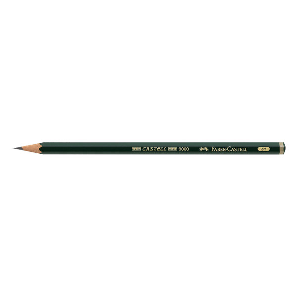 Faber-Castell 9000 crayon (3H) FC-119013 220208 - 1
