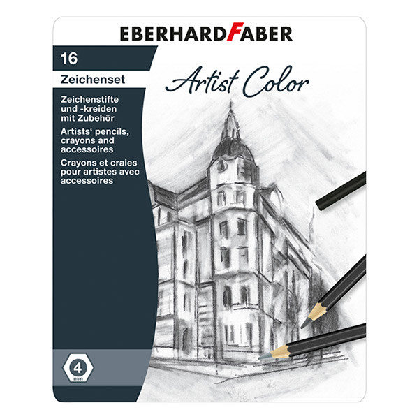 Faber-Castell Eberhard Faber Artist Color set de dessin (16 pièces) EF-516916 220135 - 3