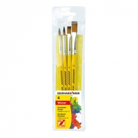 Faber-Castell Eberhard Faber ensemble de pinceaux synthétiques (4 pièces) EF-579921 220095