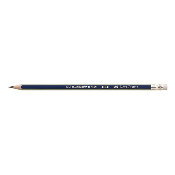 Faber-Castell Goldfaber 1222 crayon avec gomme (HB) FC-116800 220055 - 1